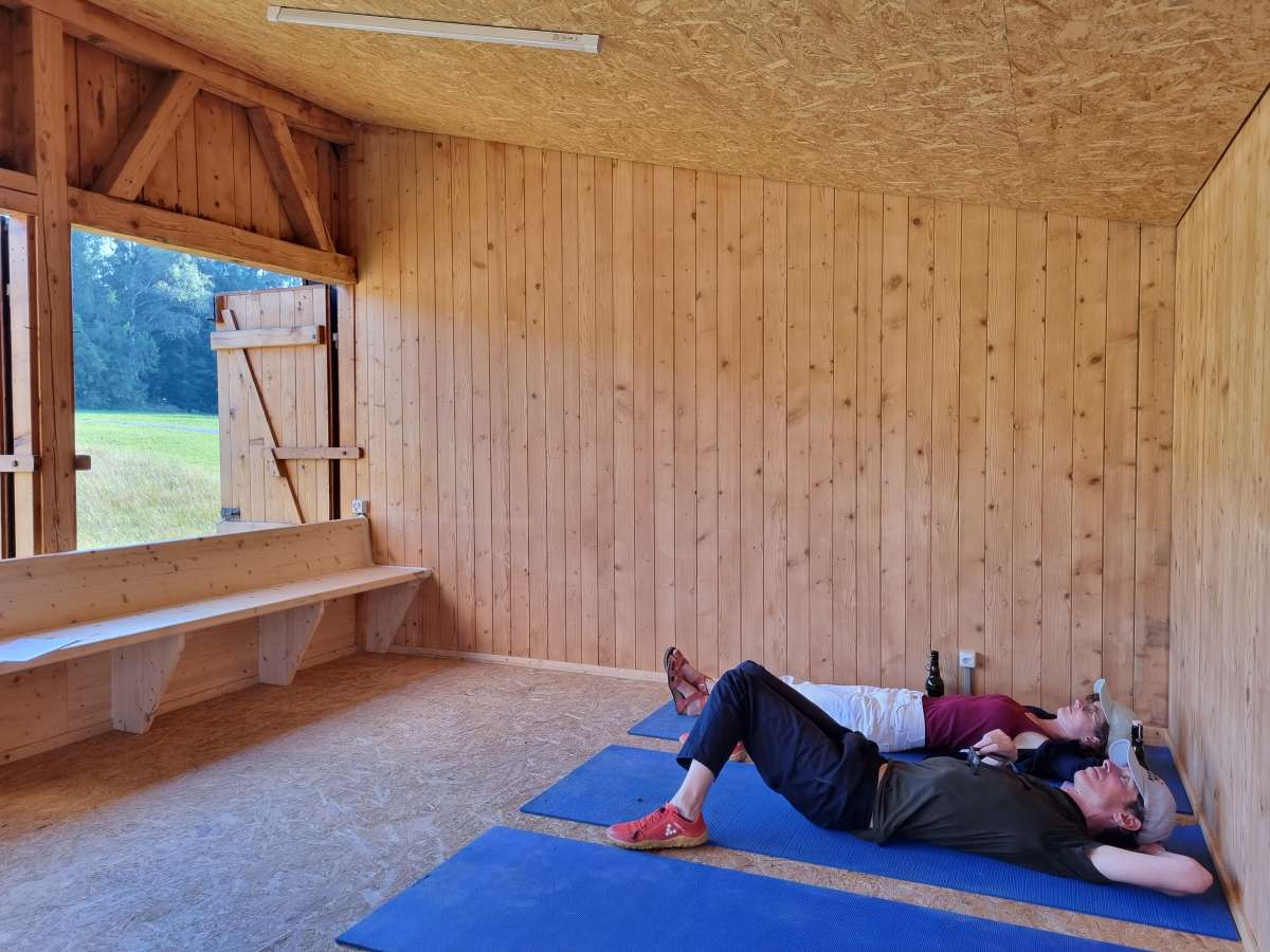 Better than any relaxation exercise: at Berger & Lopez you could listen to insect songs and perceive them through your body.